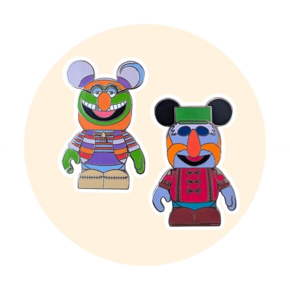 The Muppets Disney Pins: Dr. Teeth and Sergeant Floyd Pepper Vinylmation - Picture 5 of 5